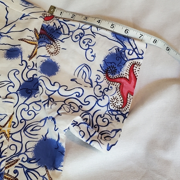 NWT Bernie Dexter Starfish Shirt size S - Picture 7 of 8